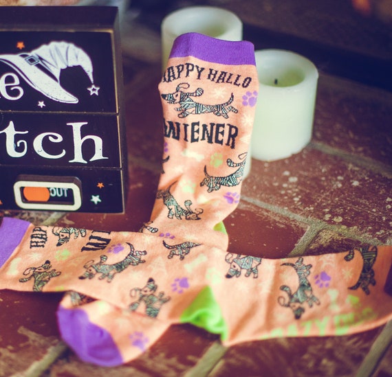Dog hot sale halloween socks