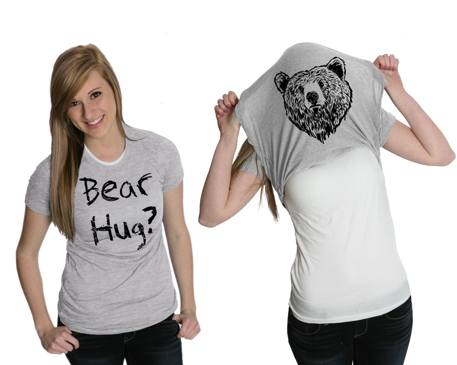 Funny Camping Shirt Bear Hug Flip Shirt Animals T Shirt Etsy