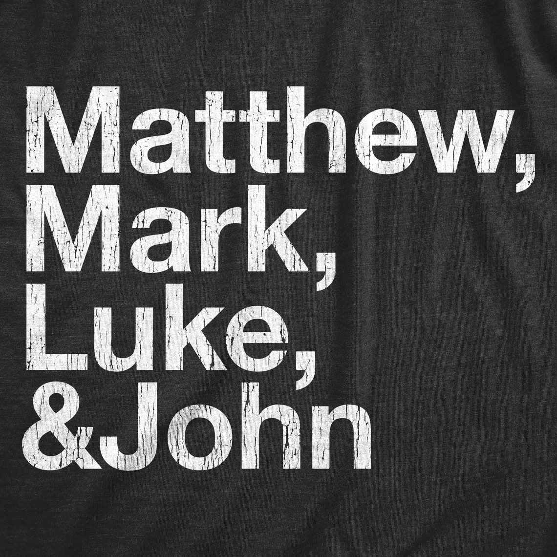 Matthew Mark Luke and John Bible Shirts Womens Easter | Etsy