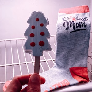 Dames coolste moeder ijslollysokken, grappige sokken vrouwen, ijslollysokken, cadeaus voor moeder, leuke sokken voor moeder, Moederdagcadeau