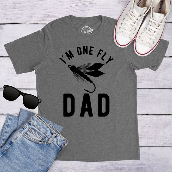 Fly Fishing Dad, Fishing Shirt Father, Angling Gift for Dad