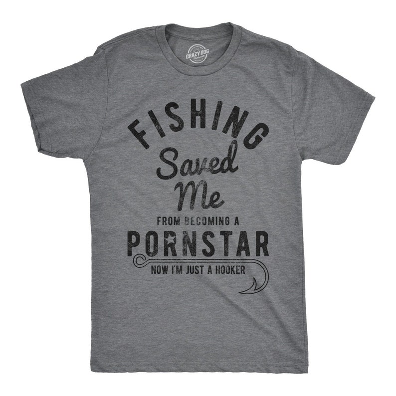 Funny Fishing T-Shirt, Hooker Fishing Gear, Rude Shirt image 2