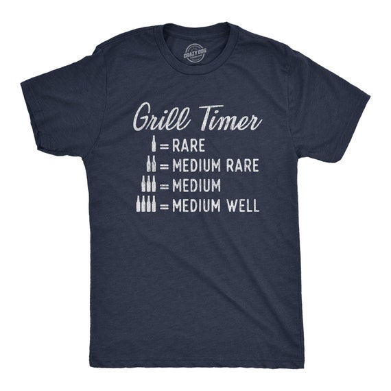 Grill Timer, Beer Shirts, BBQ Shirt, Barbecue Dad Shirt, Cooking T-Shirt, Funny Dad Shirt, Gift For Dad, Fathers Day Shirt, Dad Gifts Il_570xn