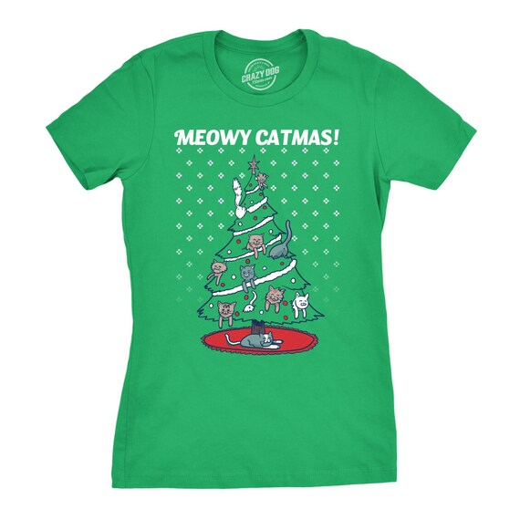 Merry Catmas Funny Cats Christmas Tree Xmas Gift T-Shirt T-Shirt Merry Catmas Funny Cats Christmas Tree Xmas Gift T-Shirt T-Shirt