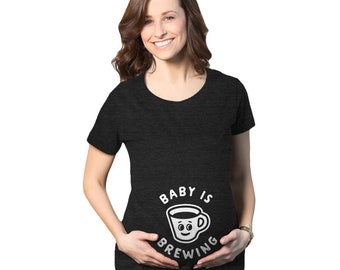 Baby Brewing Shirt, Funny Pregnancy Announcement Shirt, Funny Maternity Shirt, Funny Pregnant Shirt, Baby Announcement Shirt, Coffee Mug