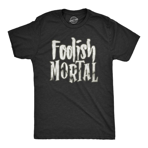 Ghost Shirt, Halloween Shirt Men, Foolish Mortal Shirts, Funny Halloween Shirt, Vampire Shirts, Witches Shirts, Ghost Costume, Ghosts Il_570xn