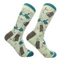Golf Cart Socks, Funny Golfing Gift