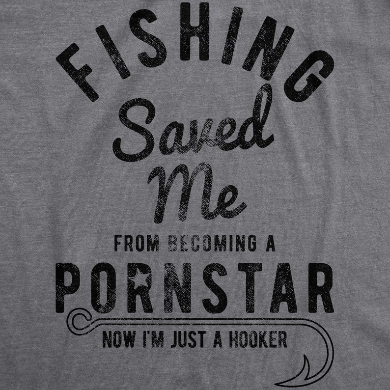 Funny Fishing T-Shirt, Hooker Fishing Gear, Rude Shirt image 3