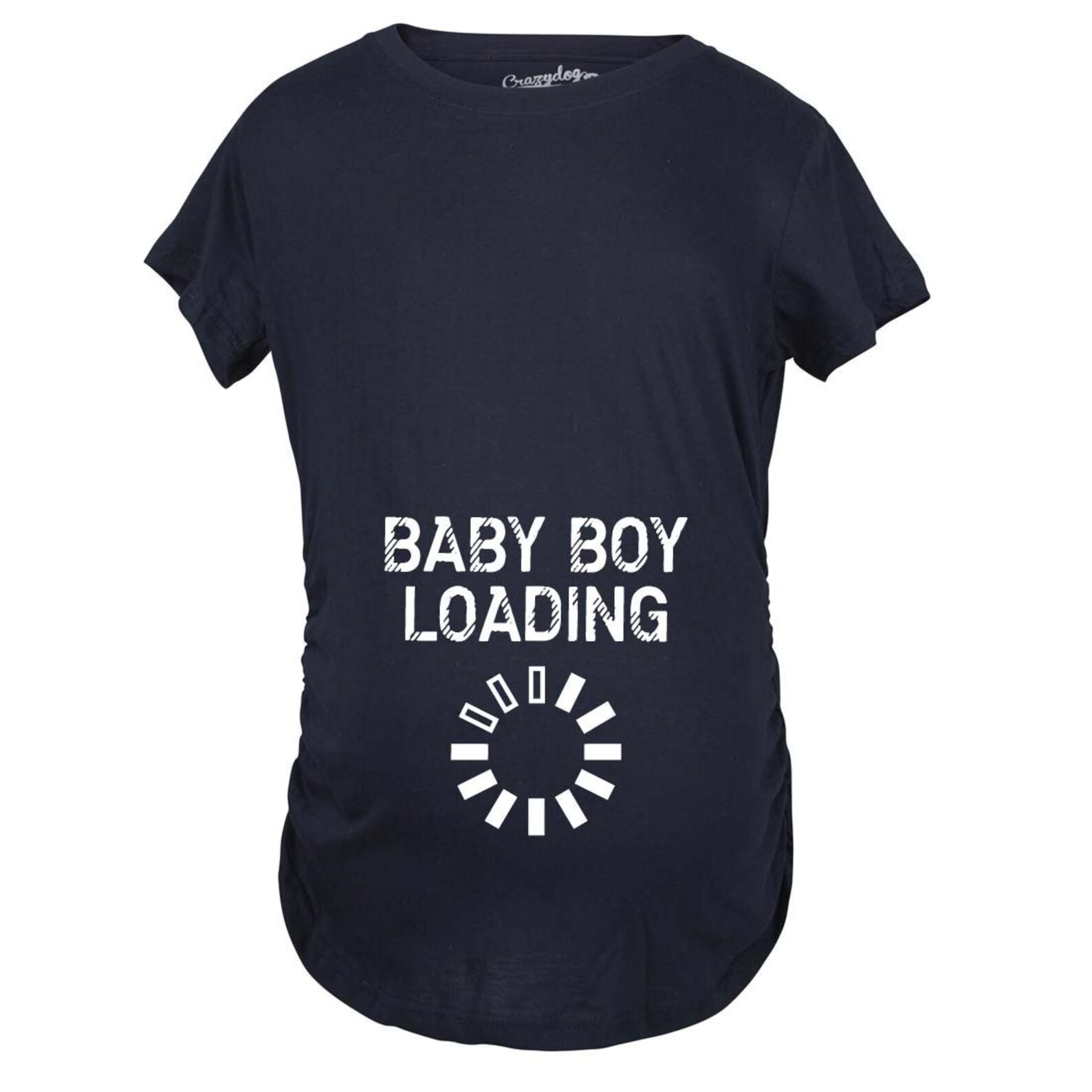 Baby Boy Loading Maternity Graphic Tees Funny Pregnant Shirt Etsy
