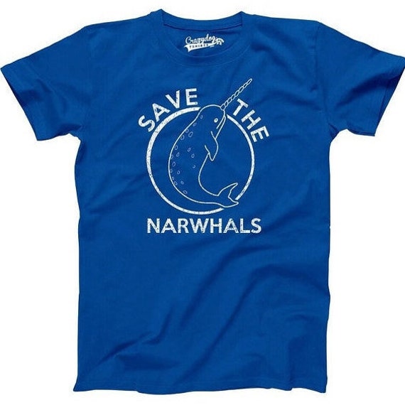 Narwhal Gifts Narwhal Shirt Unicorns Of The Sea Mens | Etsy