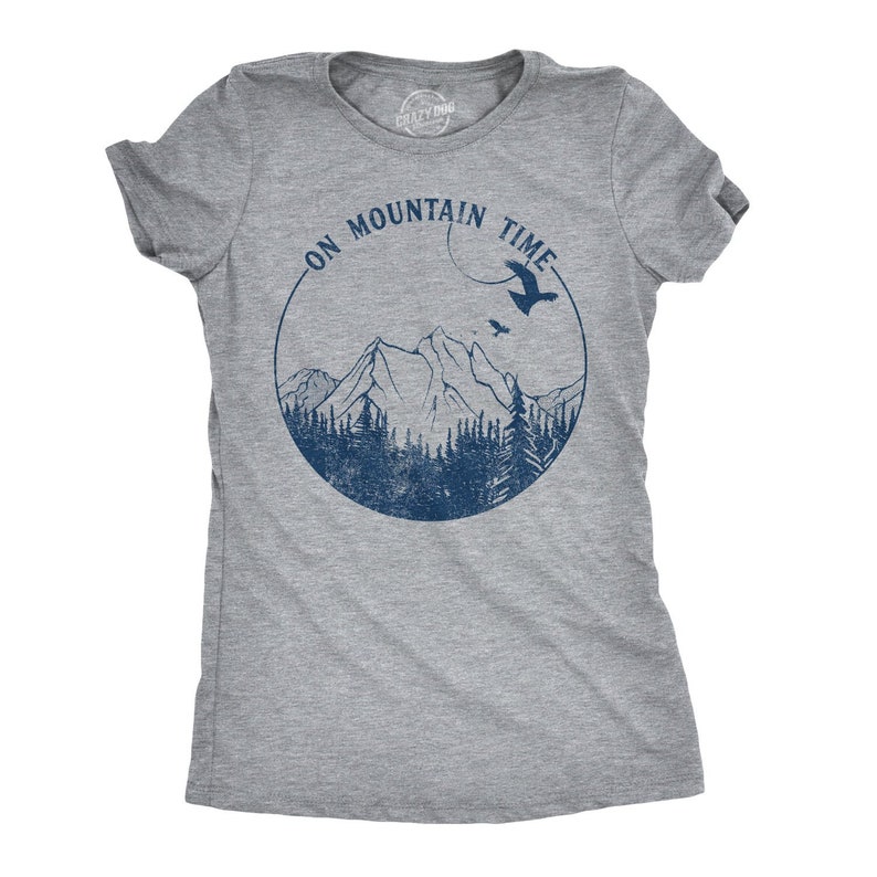 Mountains Shirt Woman Camping Gift Womens Hiking T Shirt Etsy