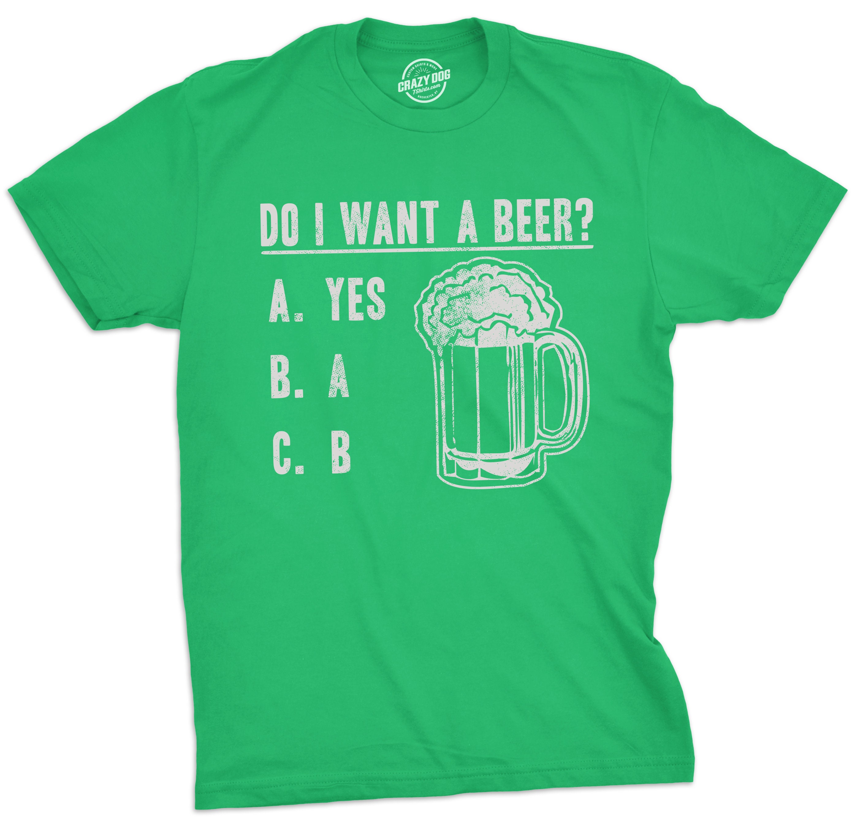 Funny Beer Shirts For Men - I Don't Drink Beer I Drink Wheat Smoothies -  Beer Gifts for Men — Let's Drink!