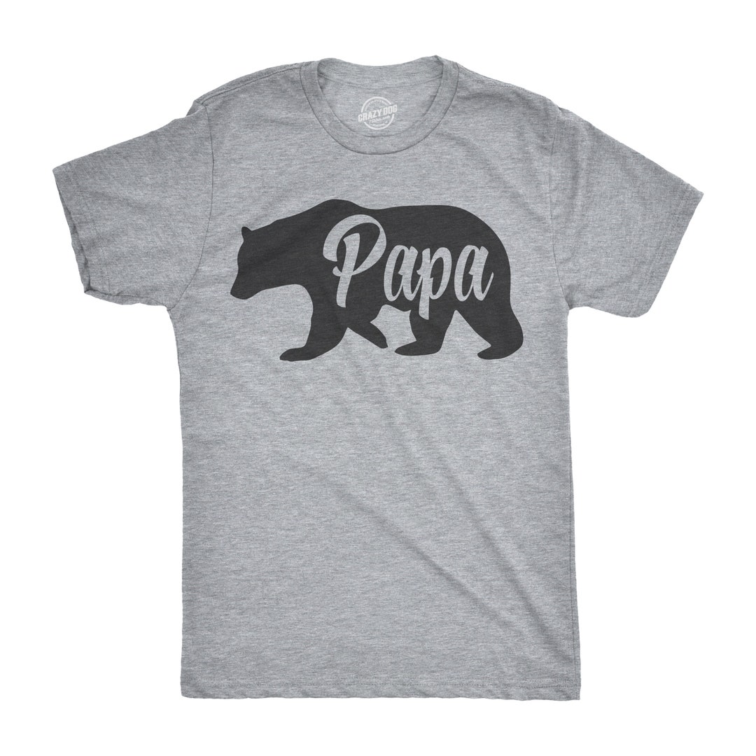 Papa Bear T Shirt, Fathers Day Gift, Gift for Dad, Dad Shirt, Papa ...