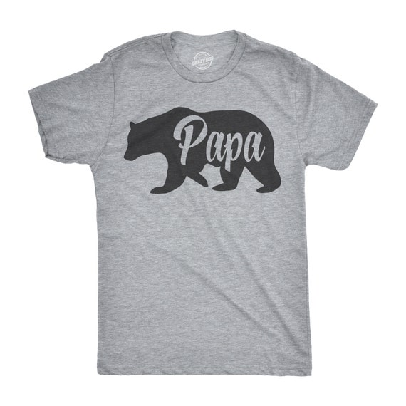 Mens Papa Bear T-Shirt Great Gift For Dad, Father, Grandpa Mens Papa Bear T-Shirt Great Gift For Dad, Father, Grandpa