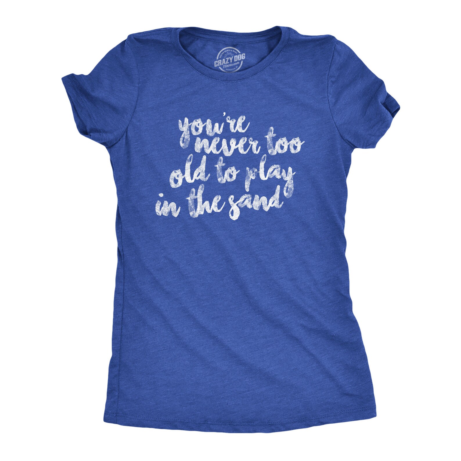 Womens Funny Shirts Funny Beach TShirts Never Too Old To Etsy