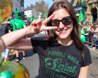 Funny St Patrick's Day Women's T-Shirt, Irish Drinking
