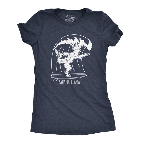 Bahama Llama T Shirt, Funny LLAMA Shirts, Funny Summer Shirts, Llama Shirts, Bahama Shirts, Funny Vacation Shirts, Womens Shirts, Beach Tees Il_570xn