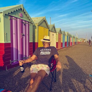 Grappig T-shirt voor gepensioneerde opa's: 'Niet meer mijn probleem' afbeelding 4