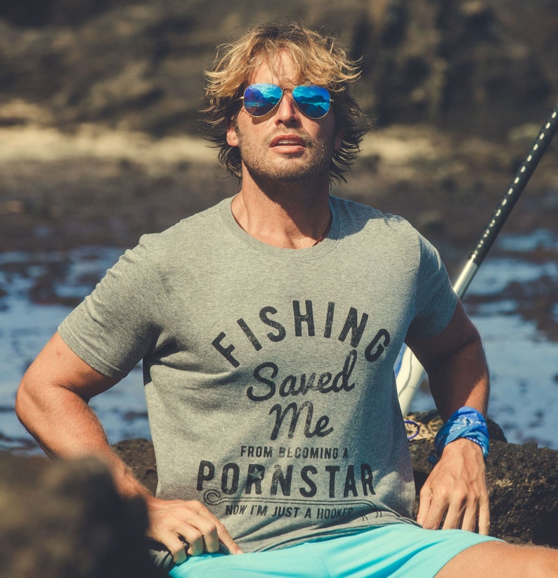 Funny Fishing T-Shirt, Hooker Fishing Gear, Rude Shirt image 5
