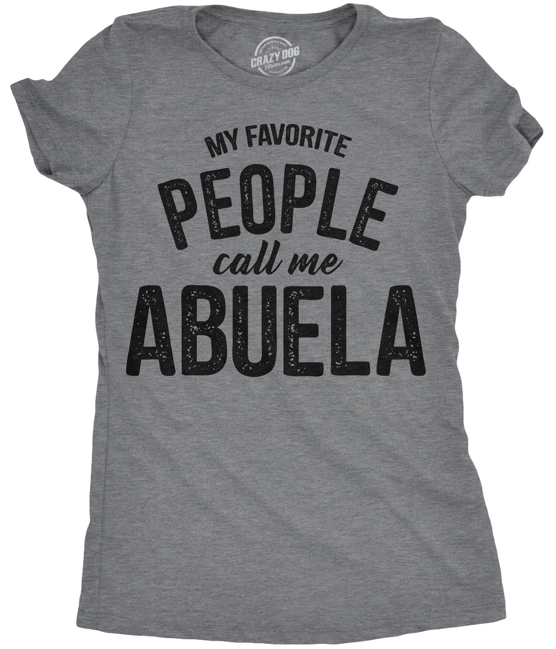Abuela Grandma Shirt Gift for New 