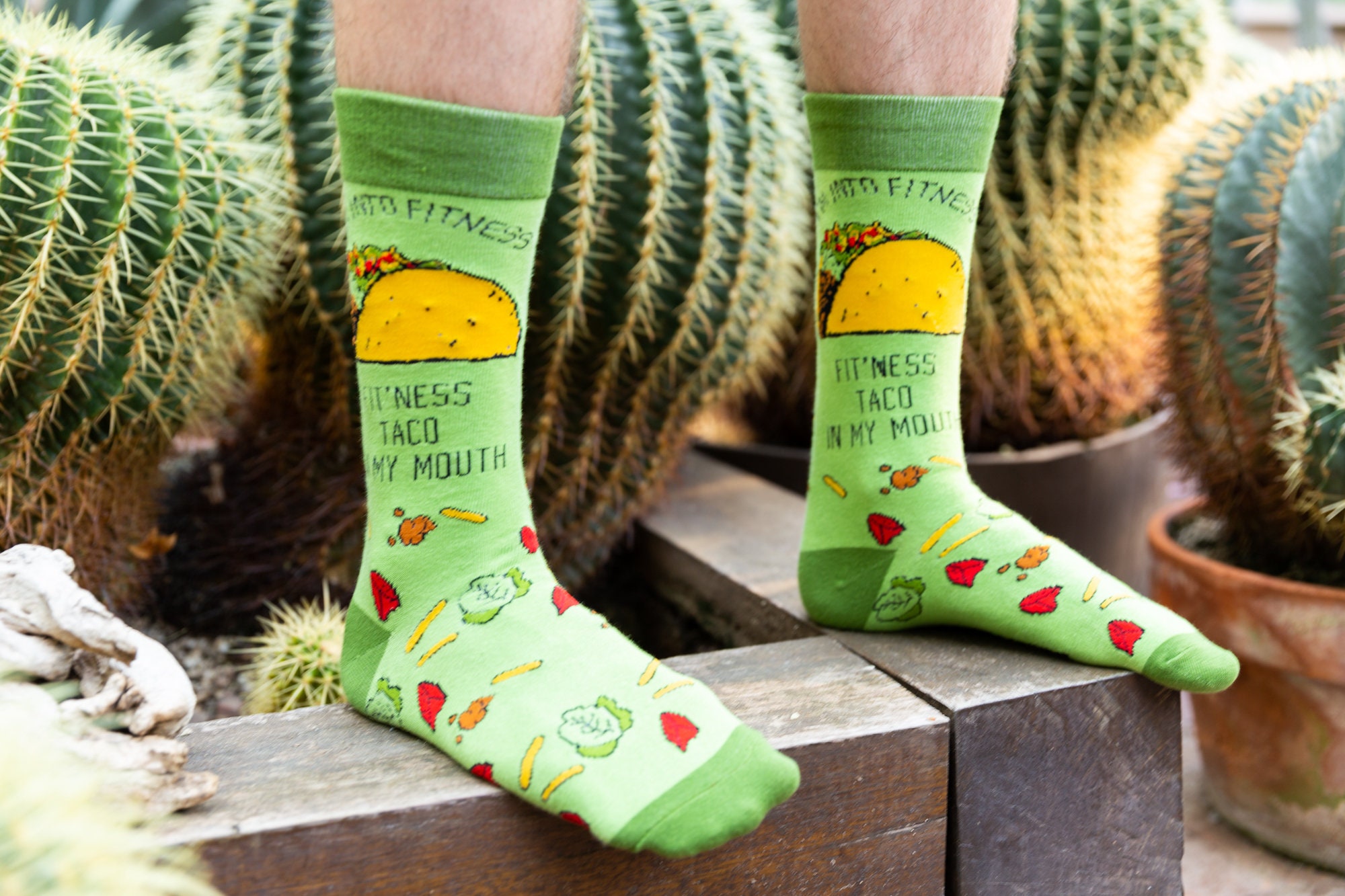 Groomsmen Socks Funny Taco Socks Fitness Taco Mouth socks