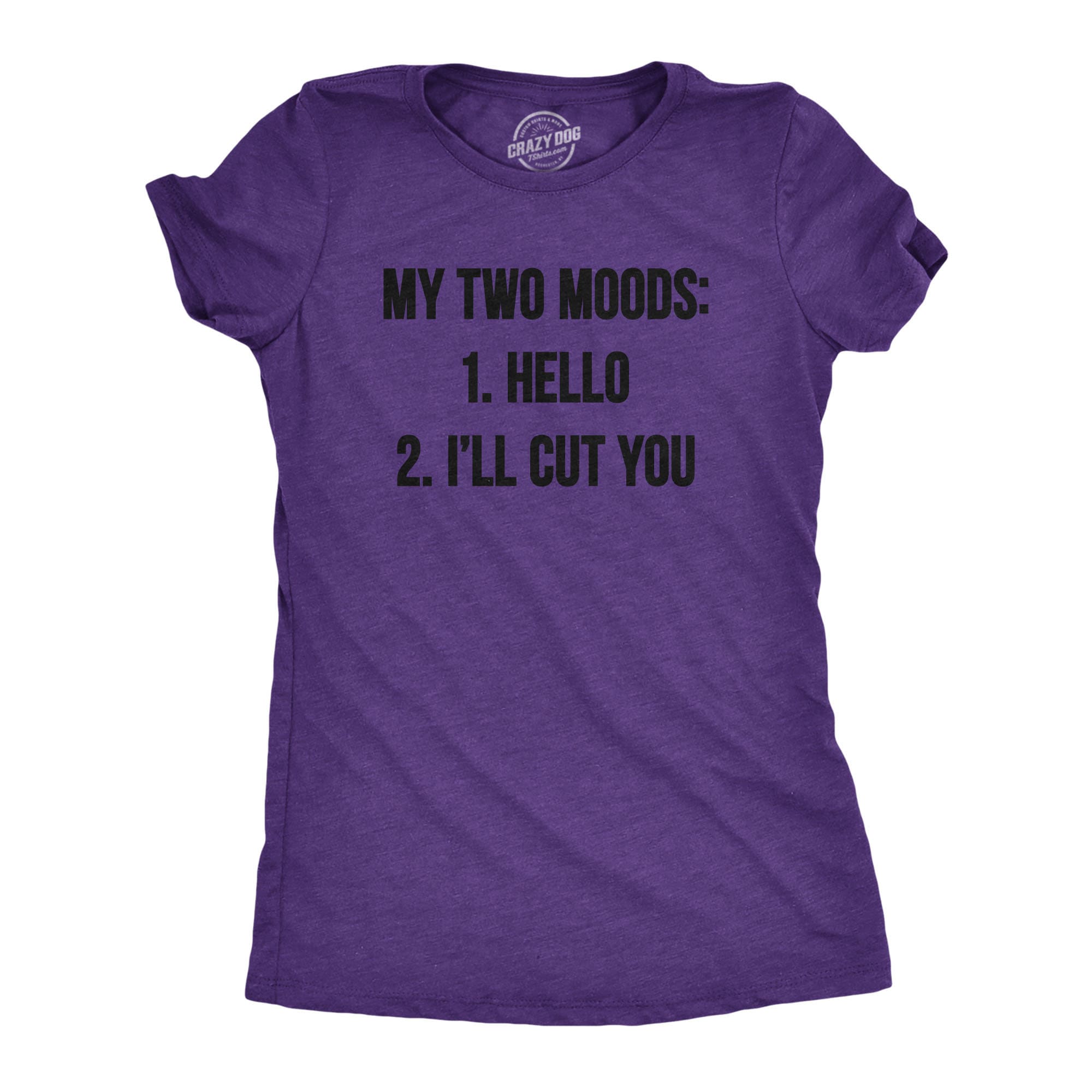My Two Moods Hello I'll Cut You T-Shirt Introverts Shirt My Two Moods Hello I'll Cut You T-Shirt Introverts Shirt