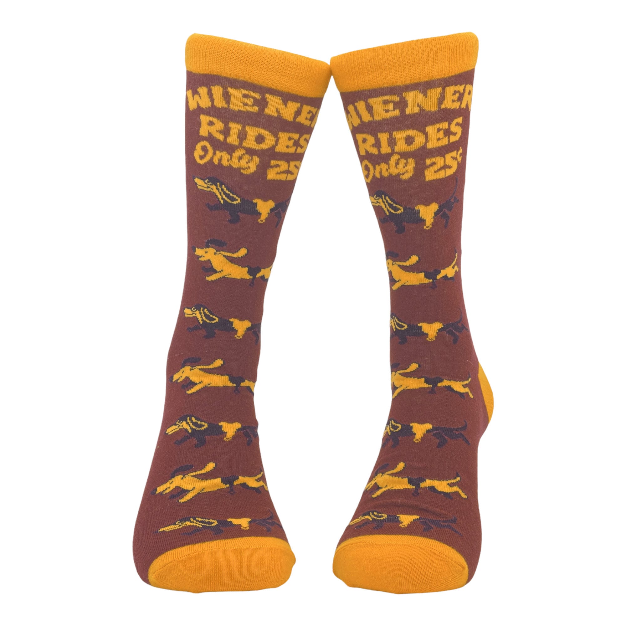 Weiner Rides 25c Dog Dad Socks Dog Socks Funny Socks Funny Etsy UK