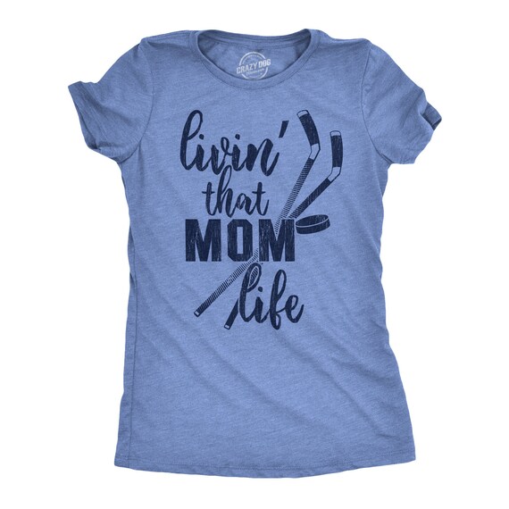funny hockey mom shirts