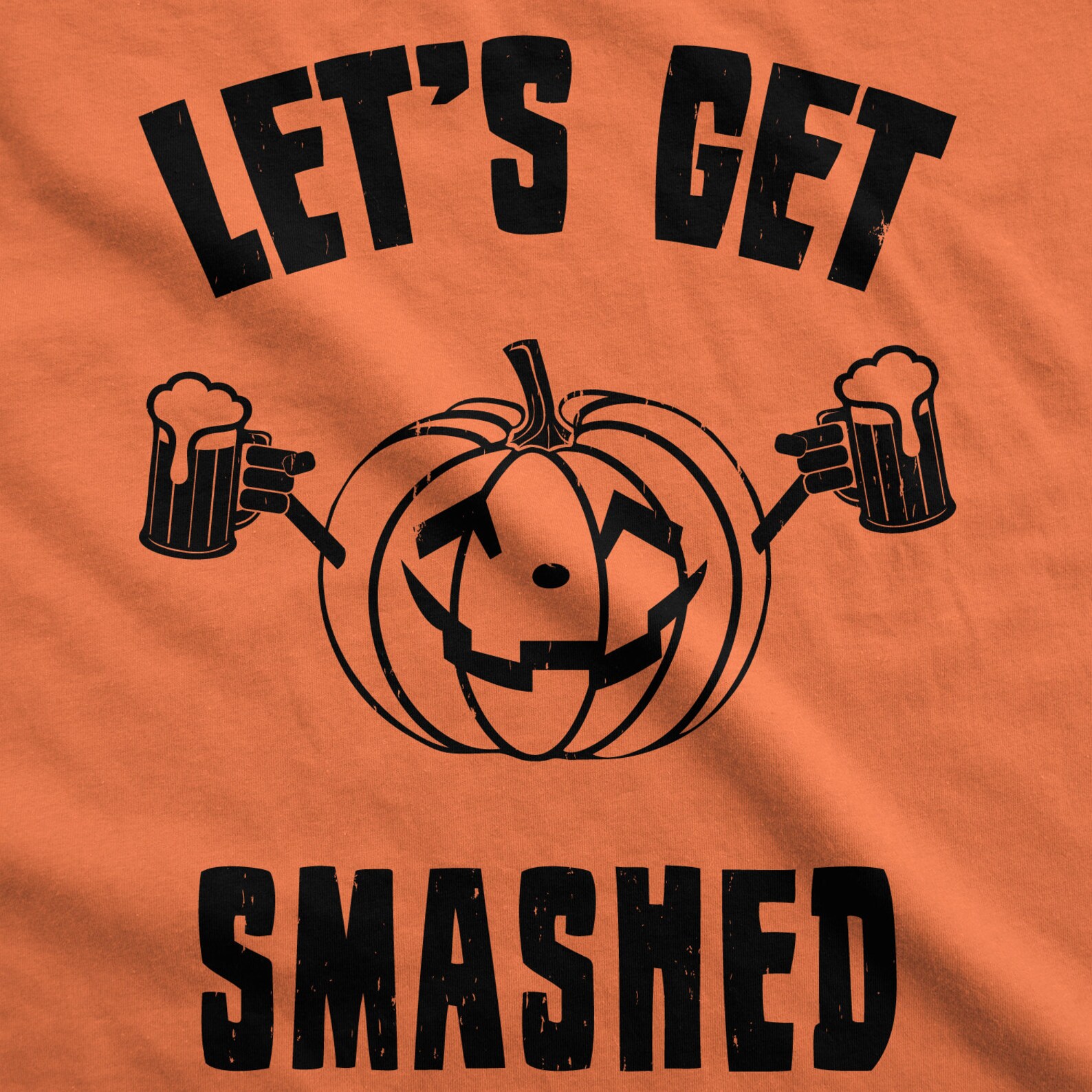 Rude Halloween Shirt Pumpkin Shirt Lets Get Smashed Pumpkin | Etsy
