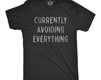 Funny Anti-Social T-Shirt, Introvert Slogan Tee