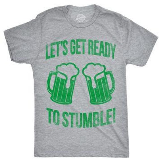 Irish American Shirt, Lets Get Ready To Stumble Shirt, Shamrock Shirt, Lucky Green Irish shirt, Luck Of The Irish, Clover Shirt Il_570xn