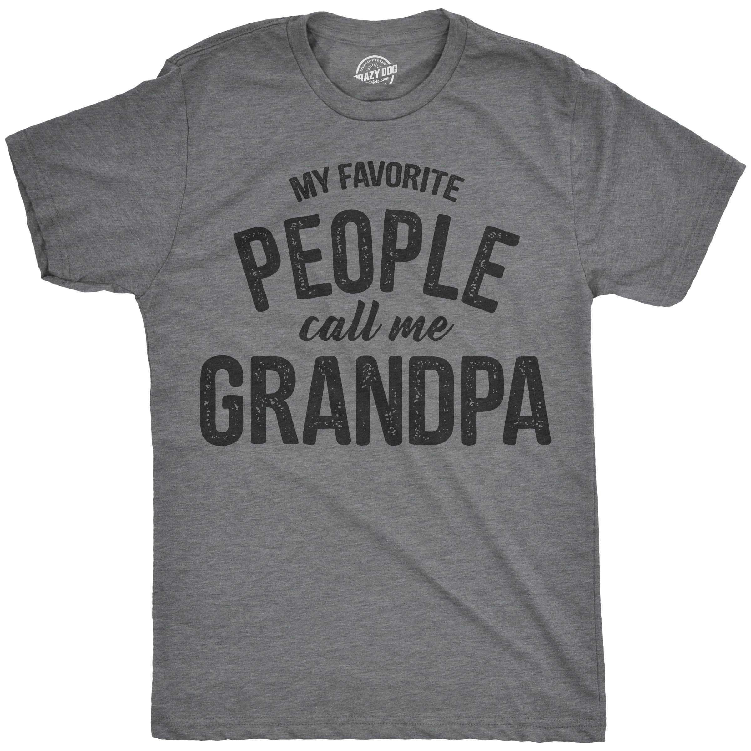 Grandpa Shirt Funny Grandpa Shirt Gift For Grandad Fathers Etsy