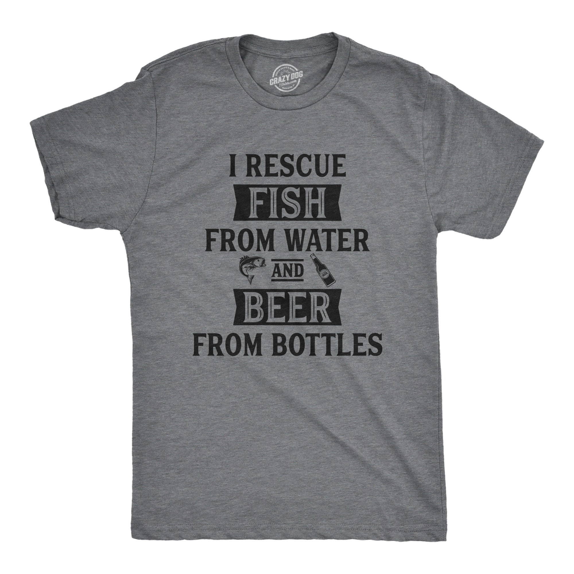 beer fishing shirt