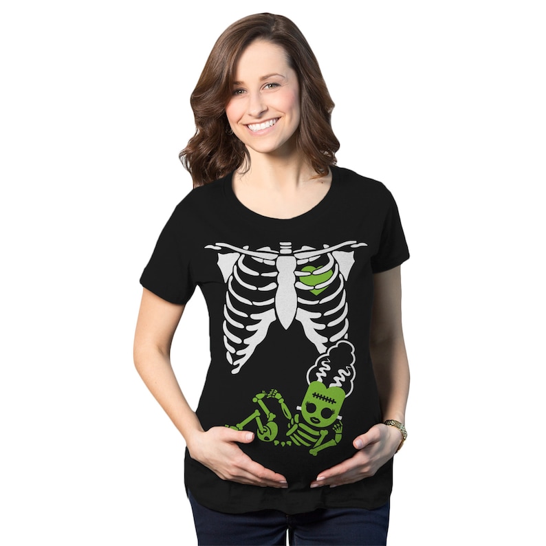 skeleton pregnancy costume