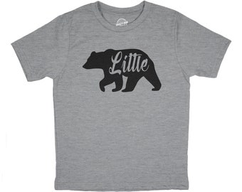 Little Bear Shirt, Youth Bear Shirt, Kids Bear Shirt, Kids Camping Shirt, Bear Lover Gifts, Bear T Shirt Child, Bear Shirt Child