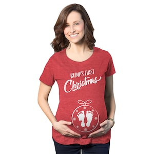  HOFISH Womens Pregnant Maternity Clothes Nursing Tops  Breastfeeding T-Shirt Pregnancy Maternity Shirt Black