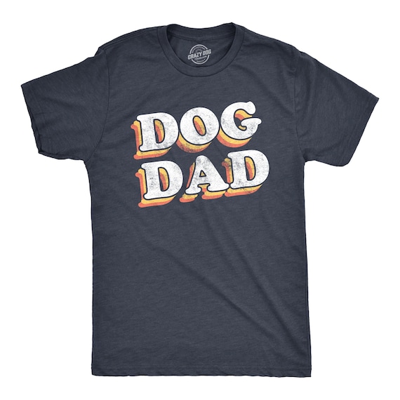 Mens Retro Style Dog Dad T-Shirt Gift For Dog Lover Mens Retro Style Dog Dad T-Shirt Gift For Dog Lover