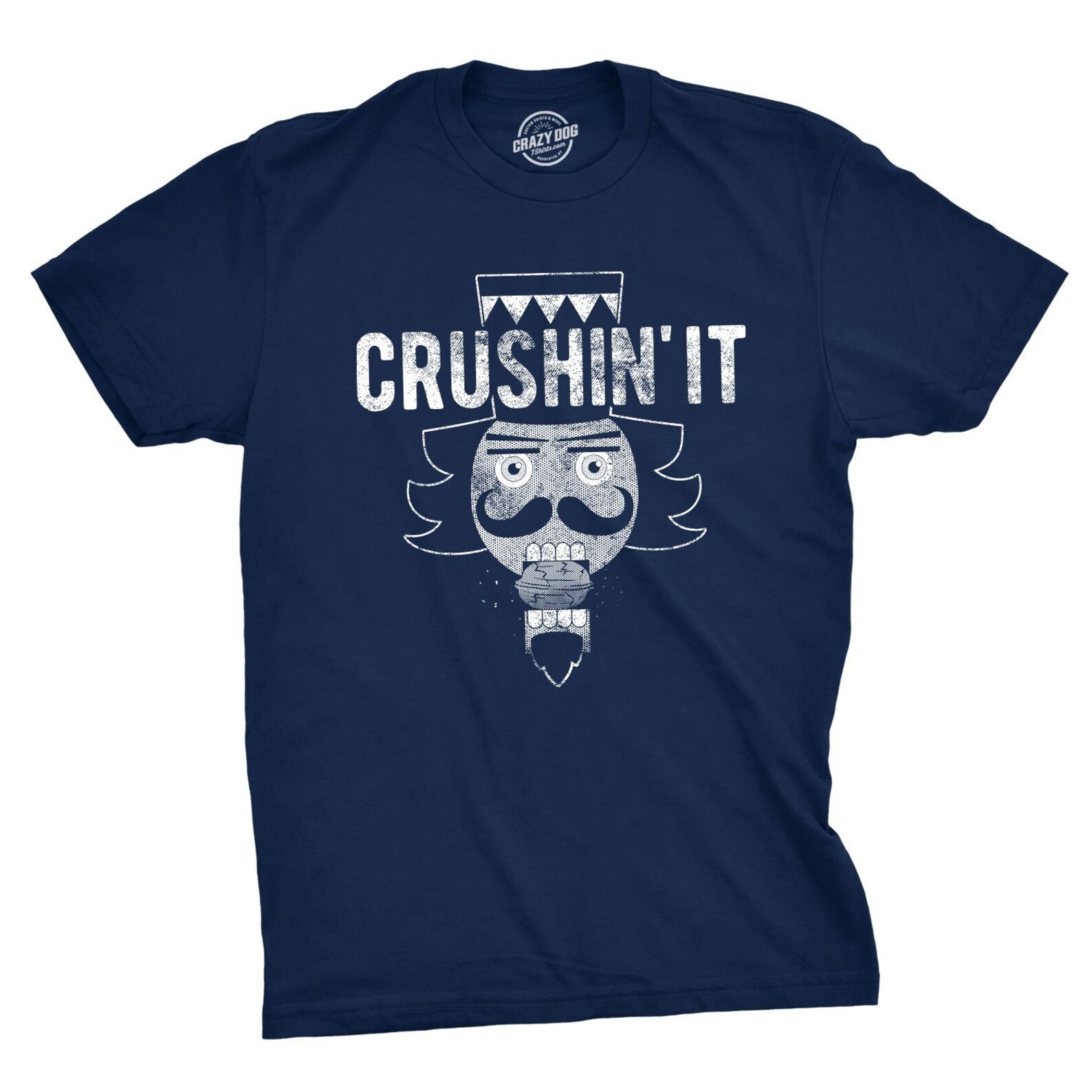 Rude Christmas Shirt Nut Cracker Shirt Crushin It Festive - Etsy