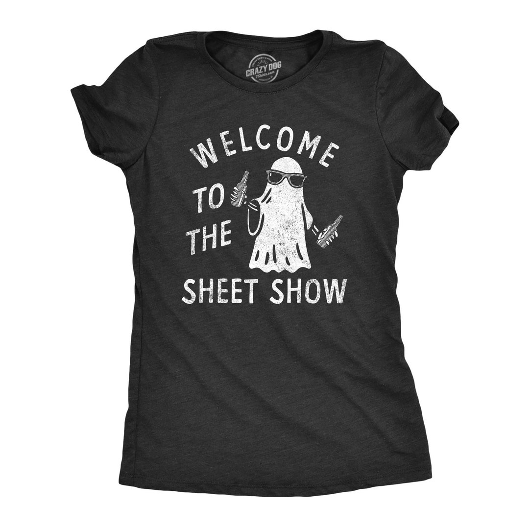 Ghost Shirt Women Black Spooky Shirt Funny Halloween Shirt - Etsy