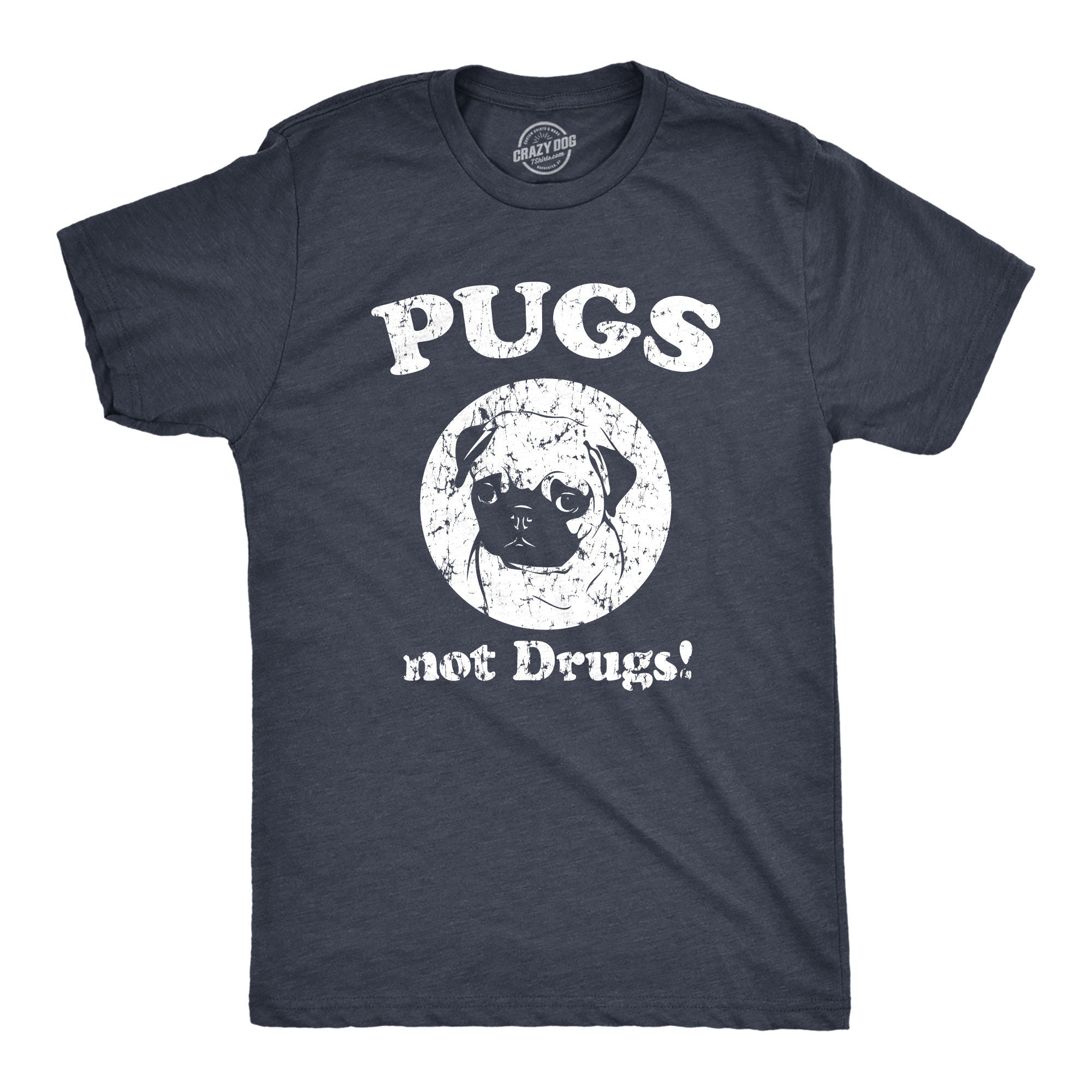 pug t shirt mens