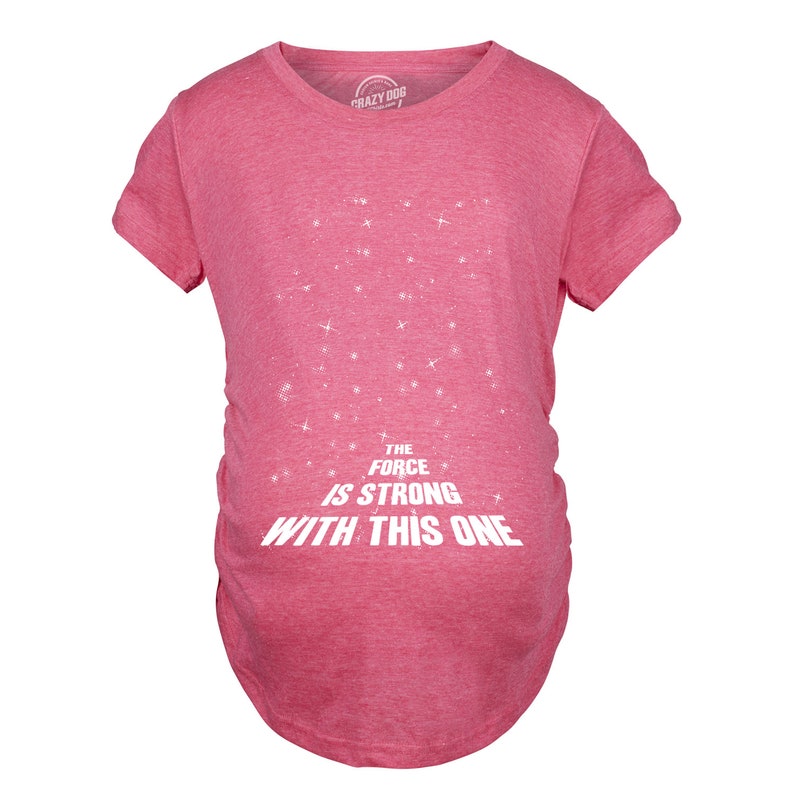 the force is strong with this one maternity shirt