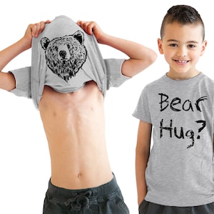 Kids Bear Shirt, Youths Bear Flip Shirt, Kids Ask Me About my Bear Shirt, Funny Bear Shirts, Bear Gifts, Kids Bear Shirt, Childrens Bear Tee