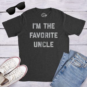Ich bin der Lieblingsonkel – T-Shirt, lustiges Geschenk für Onkel