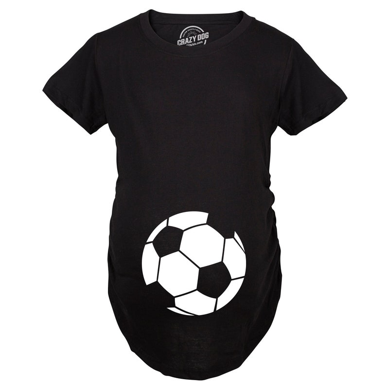 Soccer Ball Maternity Shirt Football Pregnancy Shirt Soccer - Etsy Israel