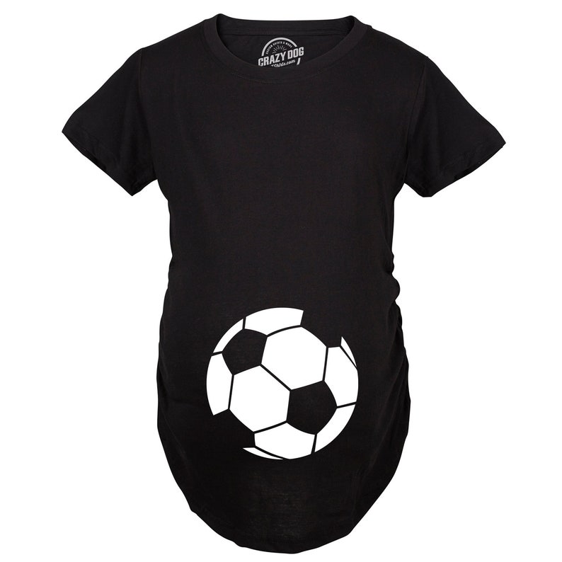 Soccer Ball Maternity Shirt Football Pregnancy Shirt Soccer Etsy Israel