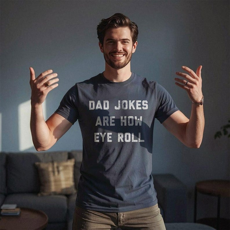 Funny Dad Jokes T-Shirt, Father's Day Gift image 4