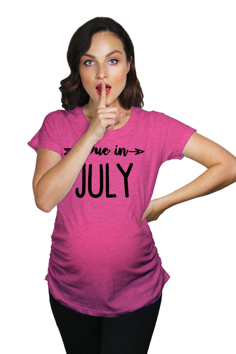 due in march maternity shirt