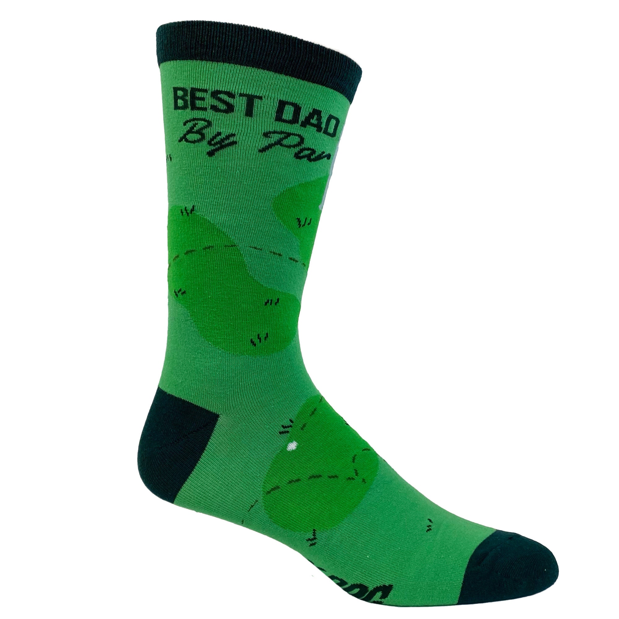 Best Dad By Par Mens Socks Funny Dad Socks Golf Socks Etsy