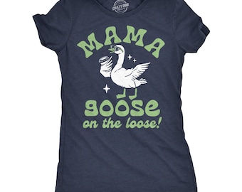 Mama Gans T-Shirt: Lustiges neue Mama Geschenk - Muttertag