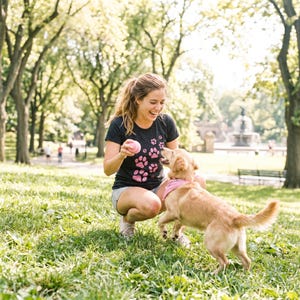 May include: A black short-sleeved t-shirt featuring a pattern of pink paw prints on the front, paired with light-colored shorts. The shirt has a crew neckline and a fitted cut, showcasing a graphic design of multiple paw prints in varying sizes.